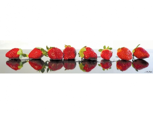 Фартук МДФ Клубника 1