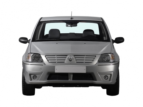 Бампер передний (без нерж.) Renault Logan