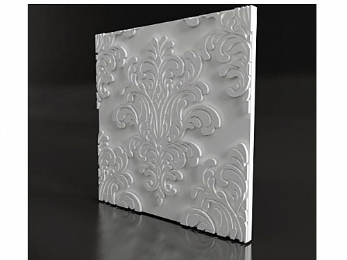 Панель 3D гипсовая Baroque