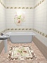 Влагостойкий 3D пол Чайная роза