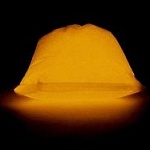 Люминофор оранжевый, свечение желто-оранжевое