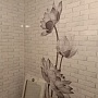Панель ПВХ Панда Цветочные узоры (доб. 1)