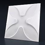 Панель 3D гипсовая Четырехлистник