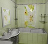 Панель ПВХ Novita Лилия грин Мадлен (узор)