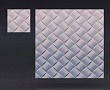 Панель 3D гипсовая Ротанг