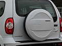 Бокс запасного колеса  Chevrolet Niva с серебряной эмблемой