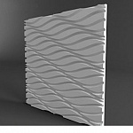 Панель 3D гипсовая Рант new
