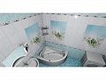 Панель ПВХ Novita Крокус лазурь (добор)